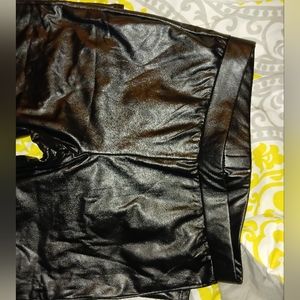 Faux-Leather Leggings